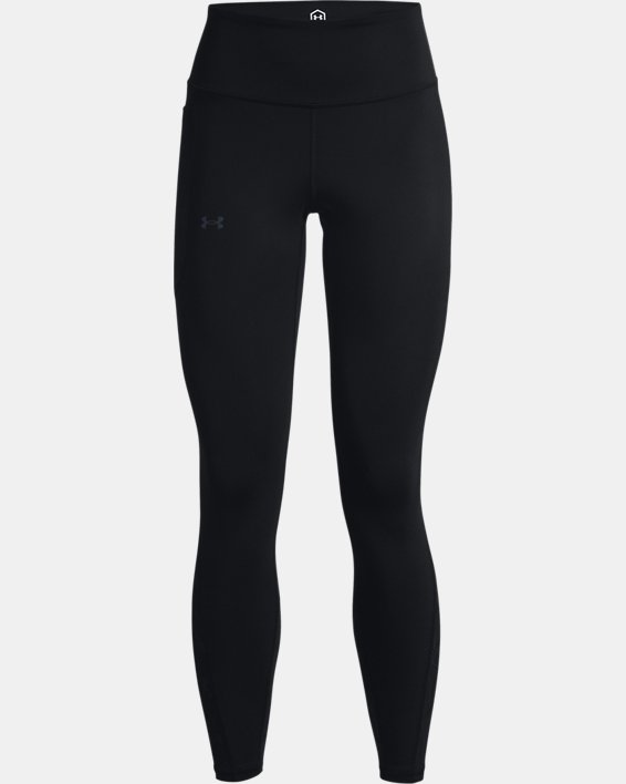Women's UA RUSH™ HeatGear® No-Slip Waistband Full-Length Leggings, Black, pdpMainDesktop image number 5